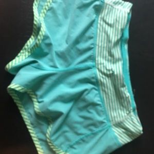 Lululemon speed shorts